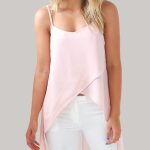 Summer Dress Robe Sexy Casual Pink White Sling Strap Chiffon Beach Dress Women Clothing Robe - CelebritystyleFashion.com.au online clothing shop australia