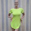 Short Sleeve Casual Tee T Shirt Mini Party Dress -  - 13