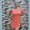 Short Sleeve Casual Tee T Shirt Mini Party Dress -  - 12