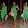 Long Sleeve Waist Pleated Party Dress Kim Kardashian Kylie Jenner Style -  - 7