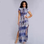 Summer Gradient Dress 2016 Maxi Dress Backless - CELEBRITYSTYLEFASHION.COM.AU - 2