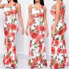 Flower Sun O-neck Long Maxi Dress - CELEBRITYSTYLEFASHION.COM.AU - 2