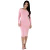 21 Colors Midi Party Dress - CELEBRITYSTYLEFASHION.COM.AU - 9