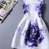 Casual Print Dress Women Fashion Printing Sleeveless Vest Dress Vestidos Vintage Woman tutu Svestido Party Dresses - CelebritystyleFashion.com.au online clothing shop australia