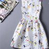 Casual Print Dress Women Fashion Printing Sleeveless Vest Dress Vestidos Vintage Woman tutu Svestido Party Dresses - CelebritystyleFashion.com.au online clothing shop australia