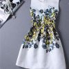 Casual Print Dress Women Fashion Printing Sleeveless Vest Dress Vestidos Vintage Woman tutu Svestido Party Dresses - CelebritystyleFashion.com.au online clothing shop australia