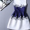 Casual Print Dress Women Fashion Printing Sleeveless Vest Dress Vestidos Vintage Woman tutu Svestido Party Dresses - CelebritystyleFashion.com.au online clothing shop australia