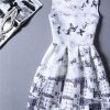Casual Print Dress Women Fashion Printing Sleeveless Vest Dress Vestidos Vintage Woman tutu Svestido Party Dresses - CelebritystyleFashion.com.au online clothing shop australia