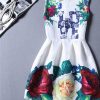 Casual Print Dress Women Fashion Printing Sleeveless Vest Dress Vestidos Vintage Woman tutu Svestido Party Dresses - CelebritystyleFashion.com.au online clothing shop australia