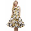 Women Dress Retro Vintage 1950s 60s Rockabilly Floral Swing Summer Dresses Elegant Bow-knot Tunic Vestidos - CelebritystyleFashion.com.au online clothing shop australia
