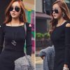 Fashion Winter Women Sweater Dress Women Clothes Ladies Long Sleeve Knitted Bodycon Stretch Party Casual Dress Black Gray CL1114 - CelebritystyleFashion.com.au online clothing shop australia