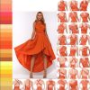 ZKY Summer Sexy Women Maxi Dress Red Beach Long Dress Multiway Bridesmaids Convertible Wrap Dresses Robe Longue Femme - CelebritystyleFashion.com.au online clothing shop australia