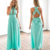 ZKY Summer Sexy Women Maxi Dress Red Beach Long Dress Multiway Bridesmaids Convertible Wrap Dresses Robe Longue Femme - CelebritystyleFashion.com.au online clothing shop australia
