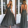 ZKY Summer Sexy Women Maxi Dress Red Beach Long Dress Multiway Bridesmaids Convertible Wrap Dresses Robe Longue Femme - CelebritystyleFashion.com.au online clothing shop australia