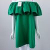 Apparel Ruffles slash neck women dress Summer style off shoulder sexy dresses vestidos White tube beach dress cotton - CelebritystyleFashion.com.au online clothing shop australia