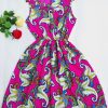 Women Sexy black brief Print Summer Sleeveless Women vestido Brand Slim Dresses Clothing Beach Dress Free shipping - CelebritystyleFashion.com.au online clothing shop australia