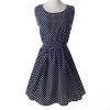 Women casual Bohemian floral flower sleeveless vest printed beach chiffon top dress S092 - CelebritystyleFashion.com.au online clothing shop australia