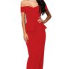 New women dress 3 colors Sexy Peplum Maxi Dress With Drop shoulder Long Dress LC6244 plus size M L XL XXL - CelebritystyleFashion.com.au online clothing shop australia