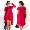 New Brand Midi Women Dress Summer Style Tunic Boho Kylie Jenner Ladies Dresses Mavodovama Red Party Woman Dress Ukraine - CelebritystyleFashion.com.au online clothing shop australia