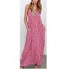 6 Color Sexy ZANZEA Women Strapless Polka Dot Casual Loose Long Maxi Summer Dress Cotton Beach de verano Vestidos Plus Size - CelebritystyleFashion.com.au online clothing shop australia