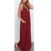 6 Color Sexy ZANZEA Women Strapless Polka Dot Casual Loose Long Maxi Summer Dress Cotton Beach de verano Vestidos Plus Size - CelebritystyleFashion.com.au online clothing shop australia