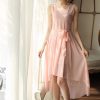Bohemia Style Women's Asymmetric Sleeveless long Dresses Casual Maxi Dress Vestidos Femininos For Elegant Women longo D56204 - CelebritystyleFashion.com.au online clothing shop australia